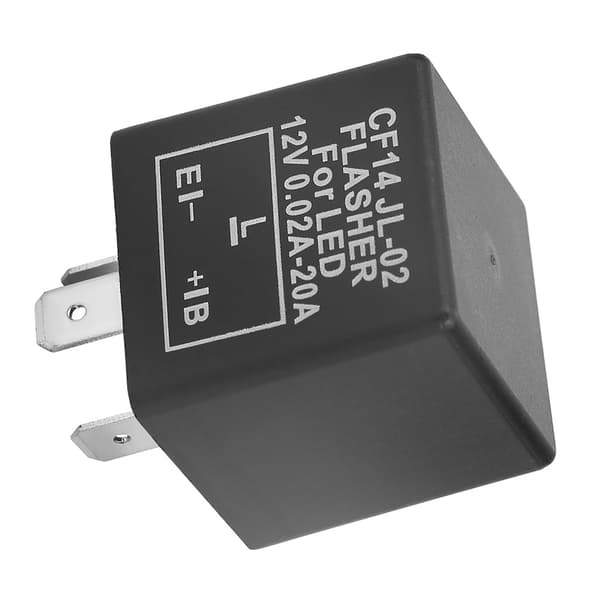CF14 JL-02 3-benet LED-blinkrelæ til blinklys Hyper Flash Fix 12V