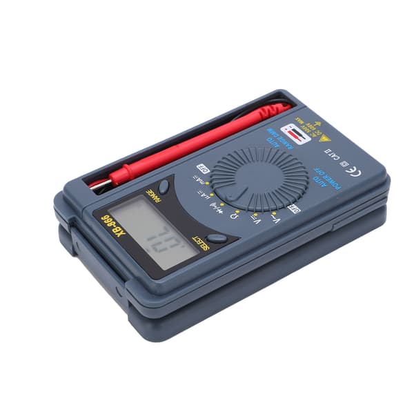 XB866 Digitalt Multimeter, Bærbart Lommevoltmeter, Høj Nøjagtighed, Bredt Område, Stort LCD-display