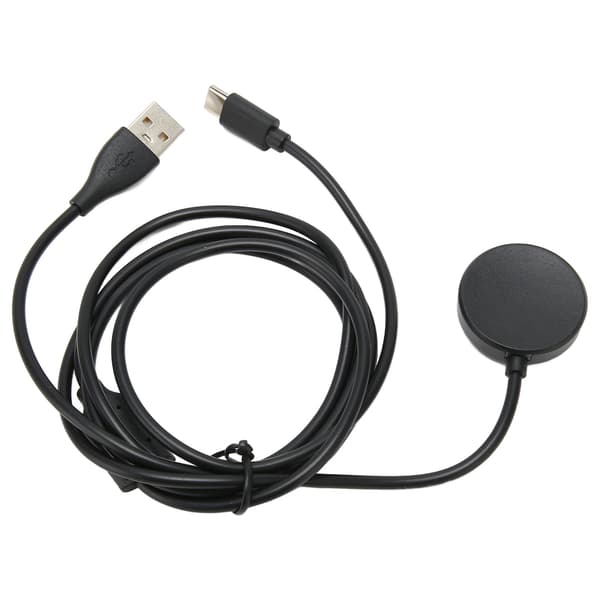 Ur-oplader bærbar USB A USB C 2 i 1 magnetisk trådløs opladerkabel til Galaxy Watch 4 5 til Active 2