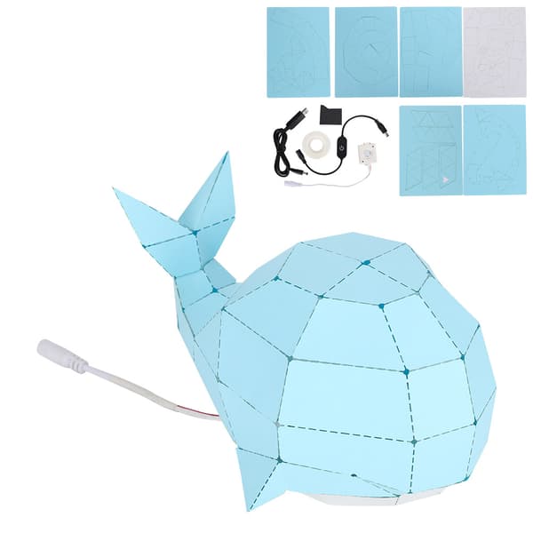 Boardattack Papercraft Kit DIY Handgjorda USB-drivna pedagogiska leksaker för barn DC12V