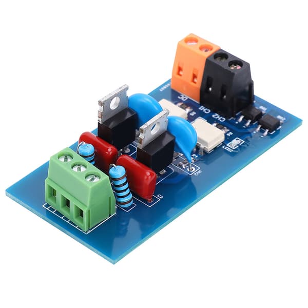 PLC Relækort 2-kanals Optokobler Isoleret Modul 8-230V AC