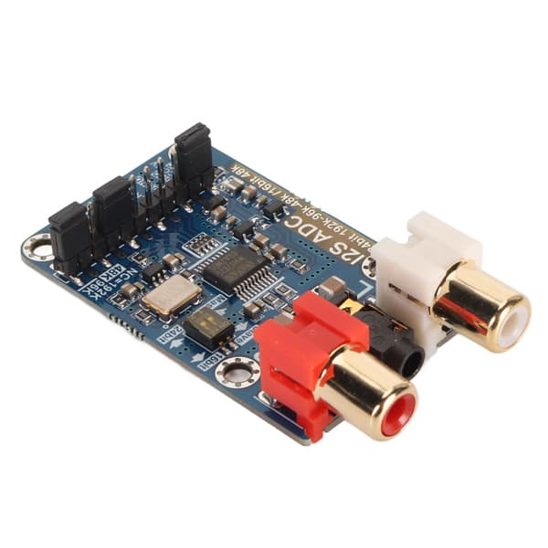 I2S ADC Audio I2S Capture Card Module Master Slave Mode Development Board Lossless Digital Audio I2S ADC Decoder