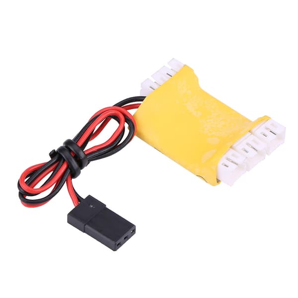 8 LED-belysningssystem Kit Simulering Blinkande Lampor för RC Flygplan Helikopter
