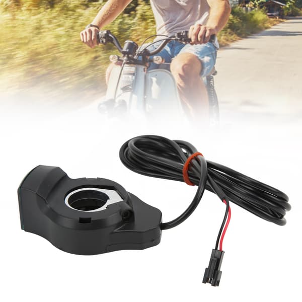 Elektrisk Cykel Tommelfinger Gas Hastighedsregulerende Controller Finger Gas Accelerator med Rødt Display