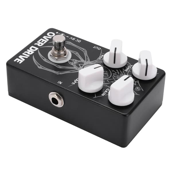 Guitar Effekter Pedal Overdrive Hastighed Instrument Tilbehør med True Bypass CP‑65 DC9V