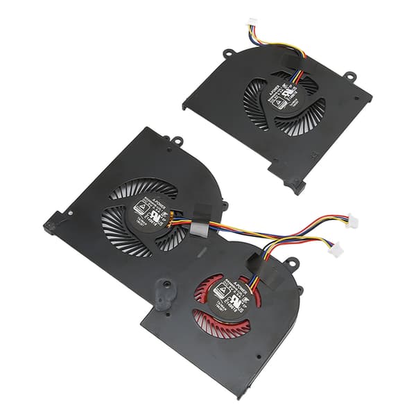 CPU GPU køleventilator 4-benet god varmeafledning bærbar køleventilator til MSI Gs65 MS 16Q2 til 16q2 Cpu Cw til 16q2 Gpu Cw CPU+GPU