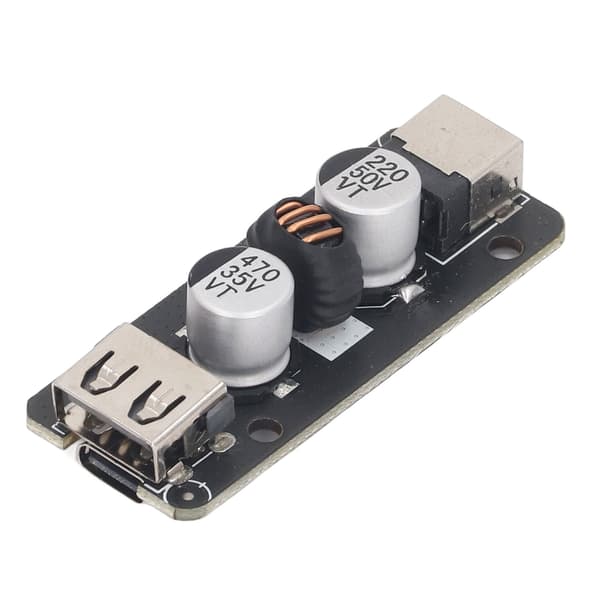 Hurtigoplader PCB Strømkonverteringsmodul 10,5-32V til 3-20V Buck Board
