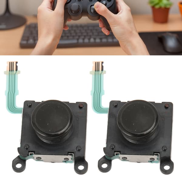 2st 3D Analog Joystick Knappmodul Professionell 3D Tumjoystickmodul för PS Vita för PSV 2000
