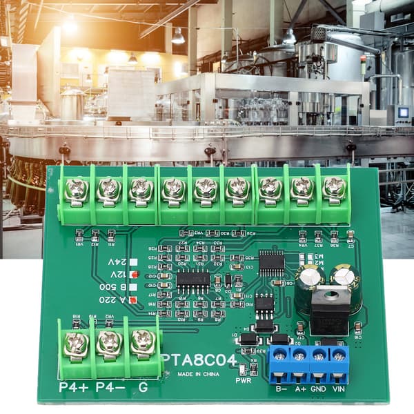 4-kanals PT100 RTD RS485 Temp Transmitter Modul Modstand Datalogger A220 -40-220℃ 12V DC