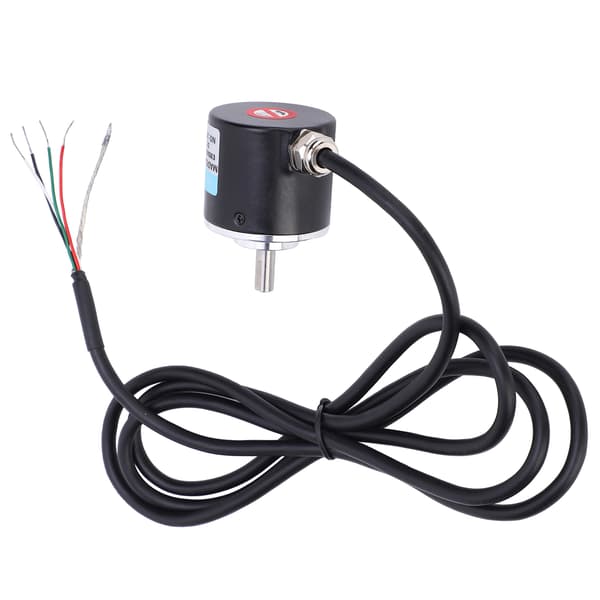 Rotary Encoder 5-24V DC AB 2-faset inkrementel solid aksel, 1000P/R til automation og kontorudstyr
