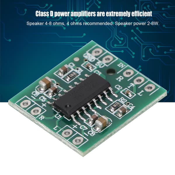 7PCS PAM8403 2 kanaler 3W + 3W digital effektljudförstärkarkort