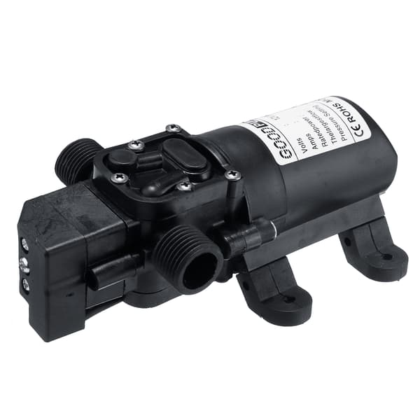 12V Högtrycks Automatisk Membranvattenpump Självsugande Pump Passar För Trädgårdsbil
