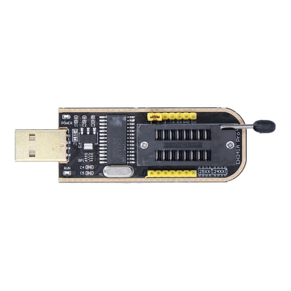 CH341A USB BIOS-programmørmodul EEPROM Flash-chip til fejlfinding og backup
