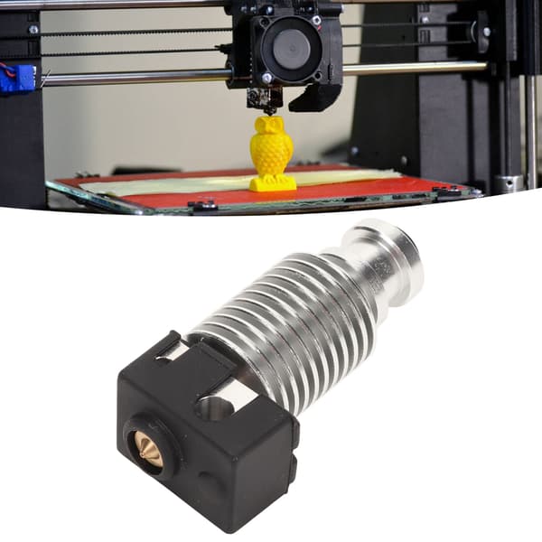3D Printer Hotend Kit Ekstruder Dyse Varme Aluminium Blok Rør Kit 3D Printer Tilbehør til MK3 MK3 SMK3S+