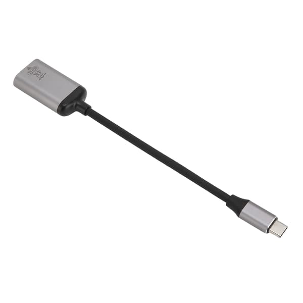 USB C til DisplayPort-adapter 4K 60Hz aluminiumslegering Plug and Play USB C til Mini DP-adapter til bærbar computer, telefon, tablet