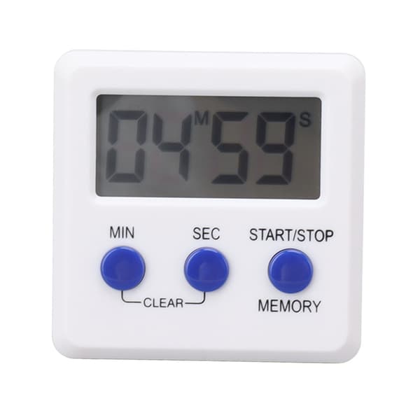 Digital Timer Inlärning Sport Elektronisk Timer Enkel Timer för Hem Kök Träning Lekstund