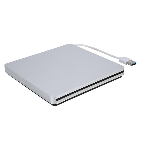 USB 3.0 dataöverföring extern slot-in DVD-brännare CD-enhet för Mac Windows