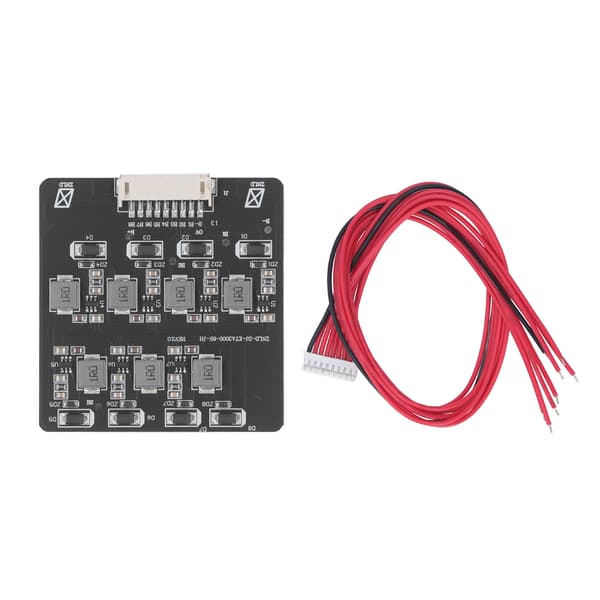 Batteri Aktiv Balancer Modul 1.2A 8S 2.0V-4.5V Lithium Equalizer Board med Ledning