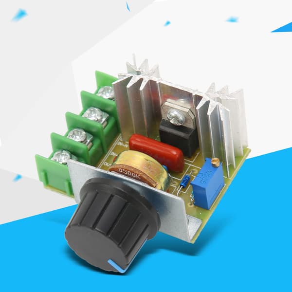 220V 2000W Justerbar Spændingsregulator Modul Controller til Lysdæmper Hastighed