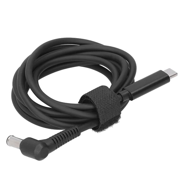 Laddningskabel TypC-gränssnitt Datorströmadapterkabel DC6.0 x 1.4MM Hane Armbåge