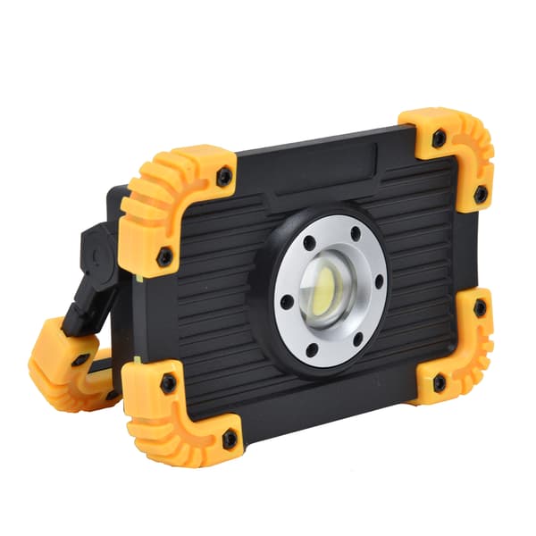 LED Nødprojektør Mini COB Arbejdslys Bærbar Rund USB Opladning Campinglys til Udendørs