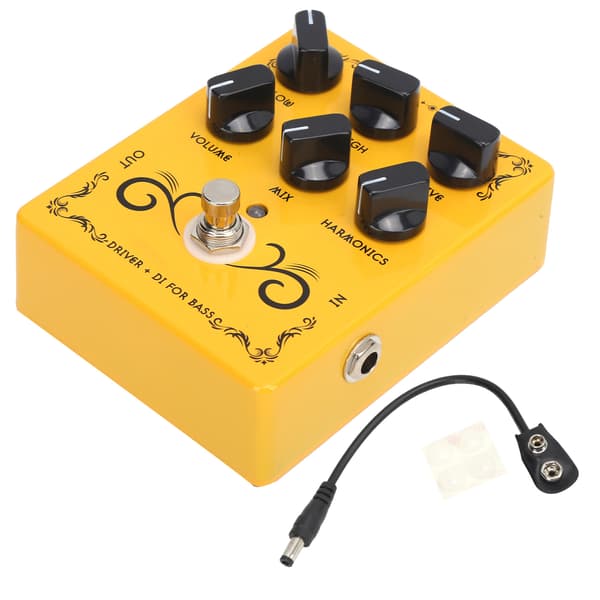 Guitar Distortion Effect Pedal Flere tilstande XLR-udgang Instrumenttilbehør CP‑60