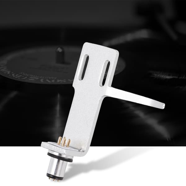 Pladespiller Phonograph Headshell High-end Phono Cartridge Headshell Pladespiller Kit Sølv