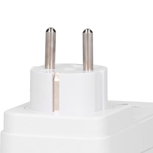 Smart Digital Nedtællingstimer Stikkontakt, 180-260V USB-kompatibel, til opladning af telefon og computer