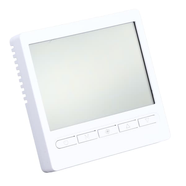 Digital termostat PC ABS-hölje Knappkontroll NTC-sensor LCD-display Hotelltermostat för luftkonditionering