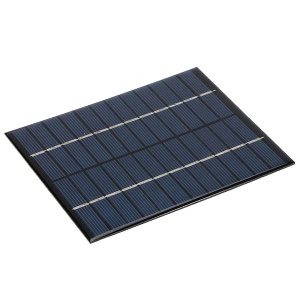 2W 12V DIY Polykristallin Kisel Solpanel Modul för Solljus Vetenskapsprojekt Laddning
