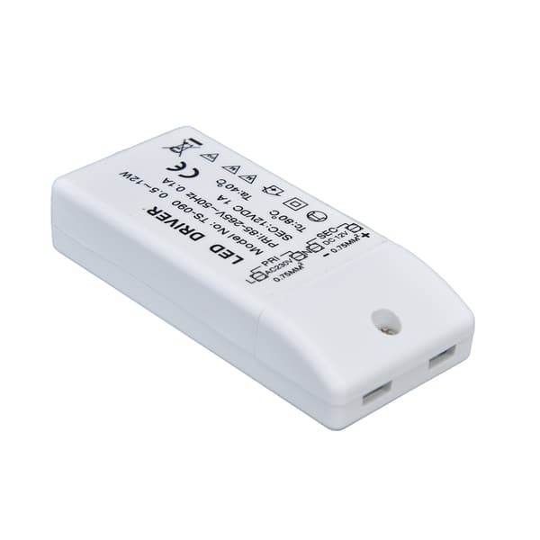 LED Driver 12W 12V DC 1A Strømtransformator LED Lampe Konstant Strøm Drev Strøm AC 85-265V