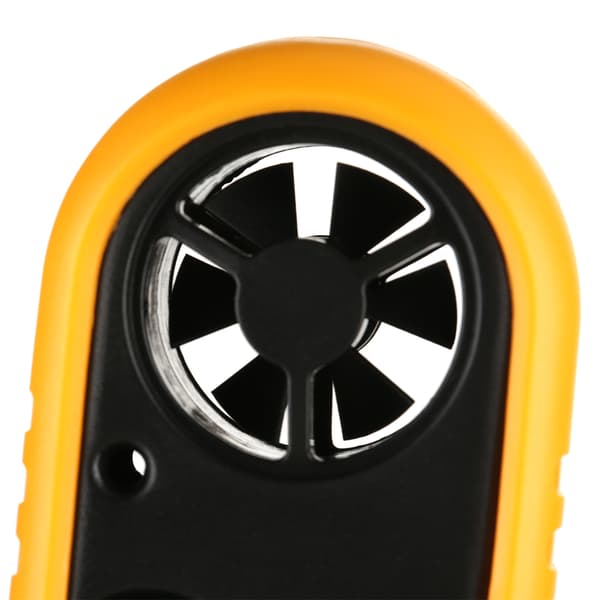 Bærbar Digital Anemometer Vindhastighedsmåler Luftstrømshastighed Temperaturmåler Termometer