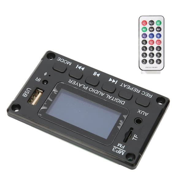 Bluetooth-afkodningskort LCD-skærm Multifunktionelt bil-MP3-afkoderkort til bil