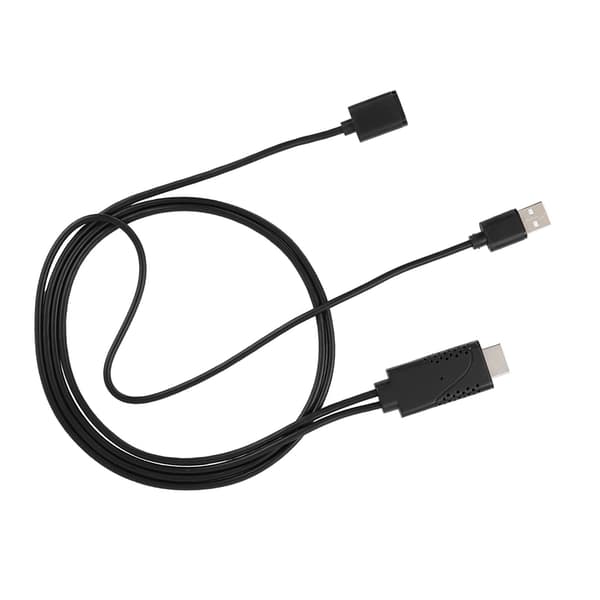 2 i 1 1080P USB hun til HDMI han HDTV adapterkabel til iPhone Android