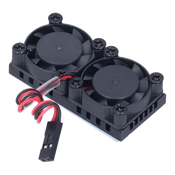 Køleventilatorer til Raspberry Pi køleplade køleradiator ABS lav støj til 3B 3B+ 4 4B