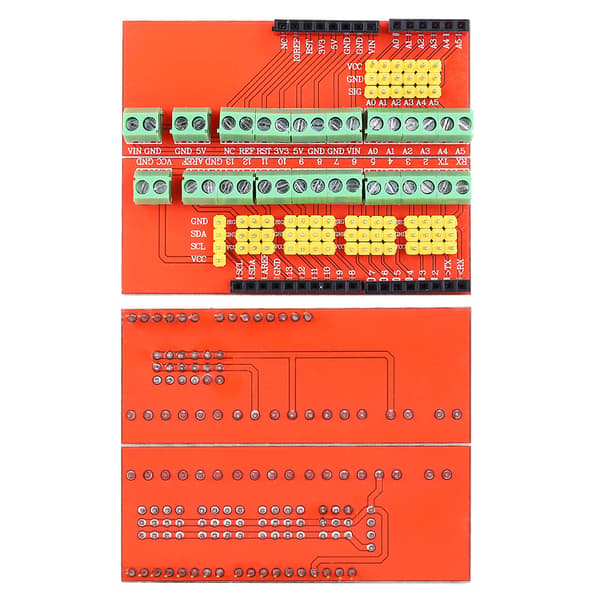 Skrueterminal Shield V3 Stud Udvidelseskort Sæt til Arduino R3, Mediemodul Tilbehør