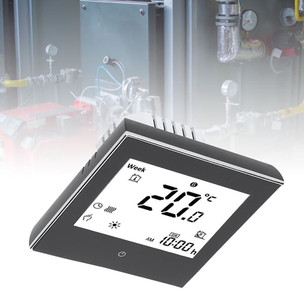 Termostat Ugentlig Programmerbar LCD Touch Skærm 5A 110-230V Rumvarme Kontrol