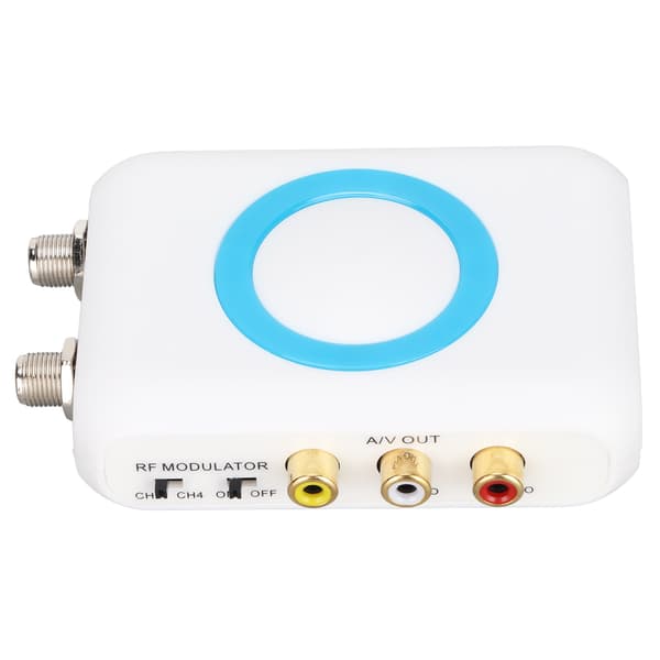 HDM66 HD-modulator stöder PAL/NTSC-formatutgång RCA till RF-modulator för hemmabruk TV-ersättning