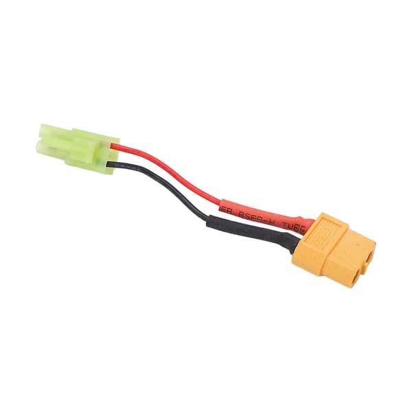 6 cm XT60 hanstik til Tamiya hanstik adapterkabel til RC Lipo batterioplader