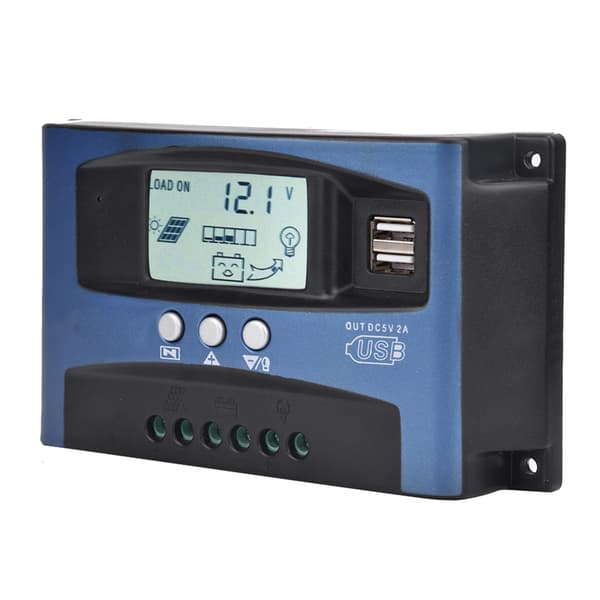 YCX-003 30-100A MPPT Solpanel Regulator Ladecontroller 12V/24V Autofokus Tracking 40A