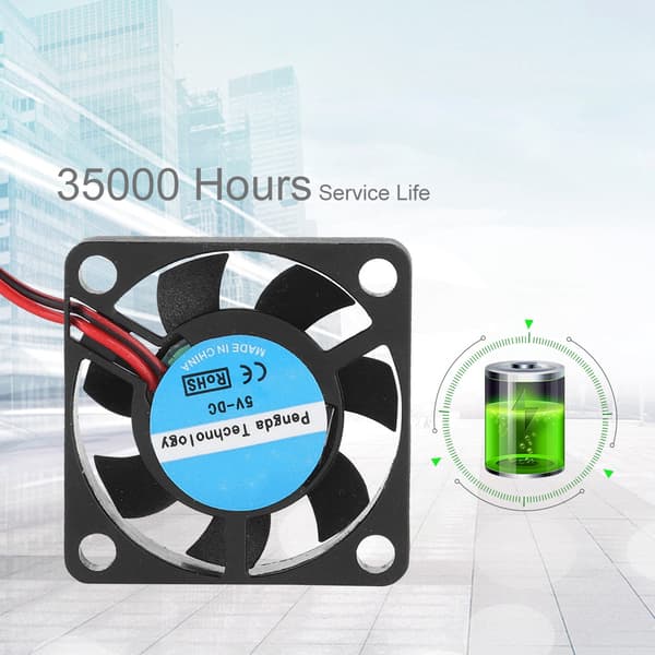 5 STK 8500RPM Hurtig Varmeafledning 3D Printer Ventilator 4CFM Stor Vindkraft 3D Printer Køler