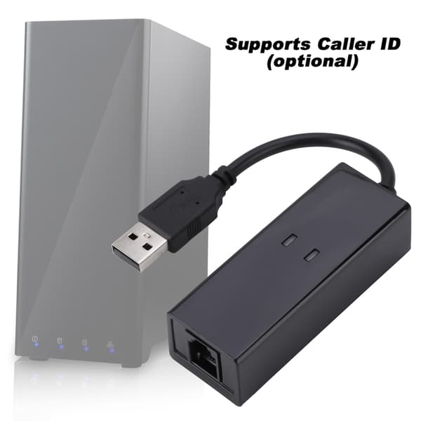 USB 56K Externt Dial Up Röst Fax Data Modem Passar För Win7 Win8 Win10 XP