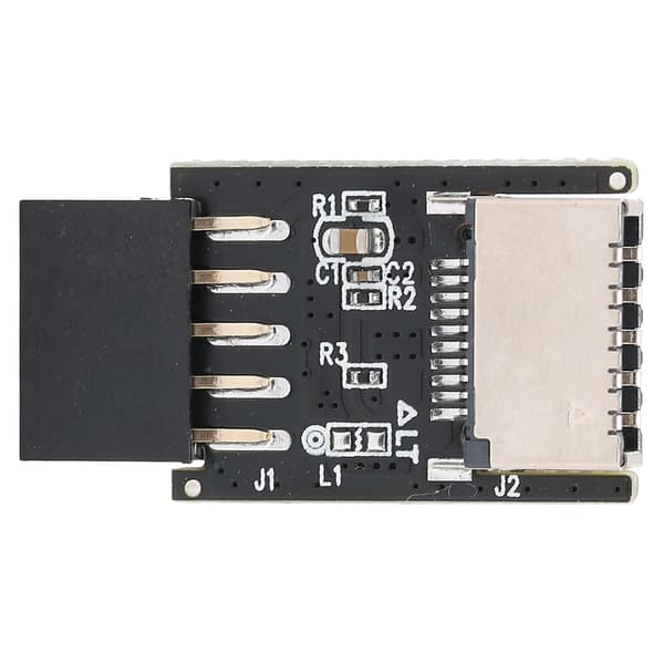 USB2.0 till Typ E USB2.0 9PIN till Typ C Front Typ E 20 Pin Hållbar Metall Plast USB2.0 Hona till Typ E