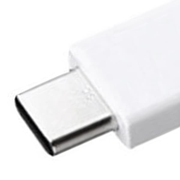 Typ C till Typ C-kabel PD Snabbladdning Flexibel Typ C Datakabel för Android för Note 10 Telefon 1m Vit