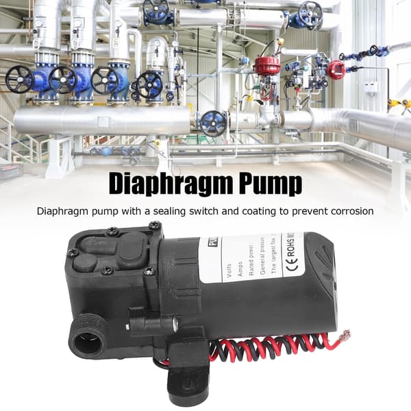1/2\" DC24V Kalvovesipumppu 36W Itseimevä, 1.2 GPM