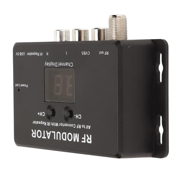 RF-modulator Professionel PAL NTSC 21-kanals AV til RF-konverter til Set-top-boks DVR DVD