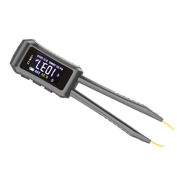 Digital Multimeter Pincet Komponenttester SMD Modstand Kondensator Induktor Auto Detect Måler