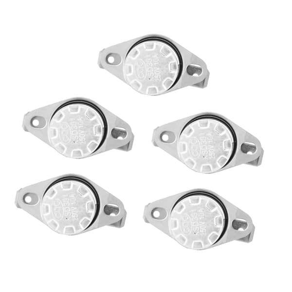 5-pack KSD301 Termostat Termisk Brytare 250V 10A Normalt Öppen 85°C
