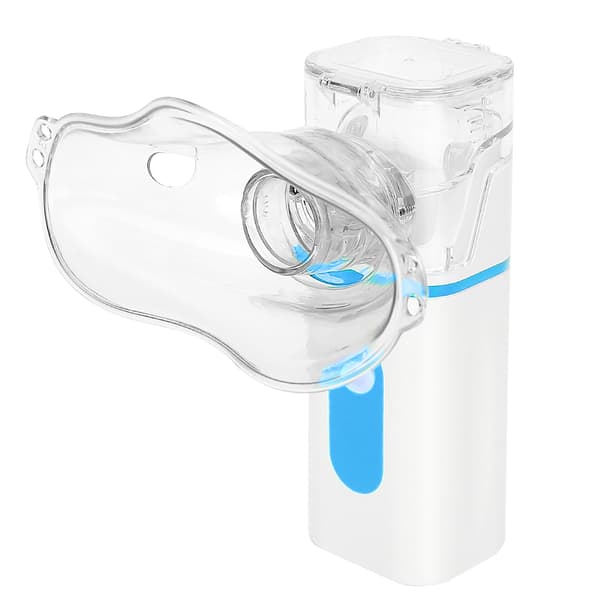 Ultralyd Bærbar Medicin Inhalator Atomizer til Børn og Voksne, Blå