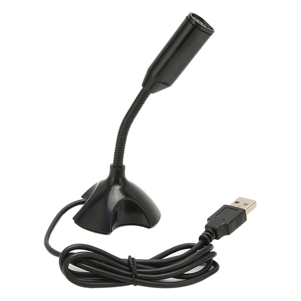 USB Mikrofon Professionel Omnidirektionel Støjreducerende Desktop Kondensator Konferencemikrofon